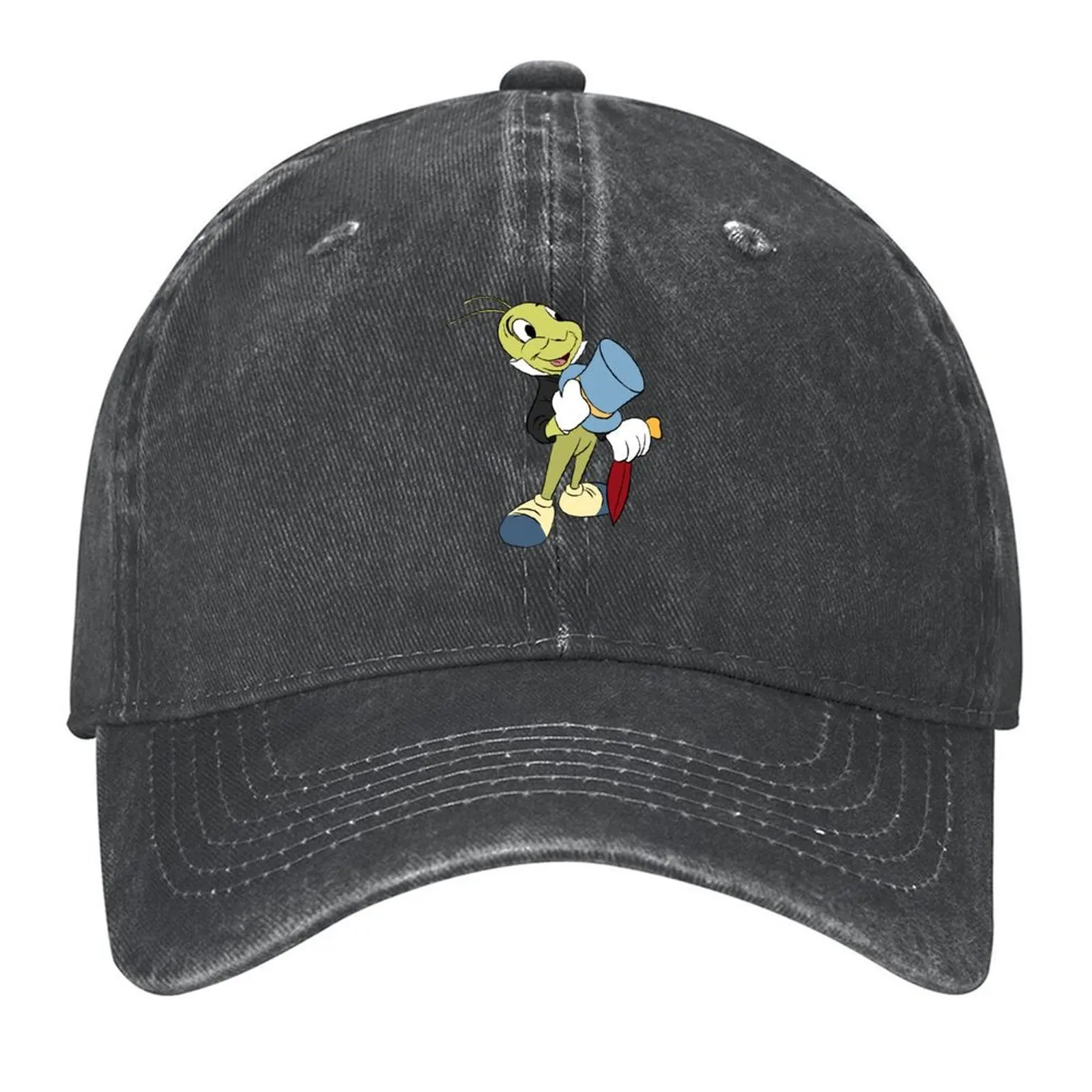 

Jiminy Cricket Baseball Cap Anime Hat Big Size Hat birthday fishing hat Elegant Women's Hats Men's