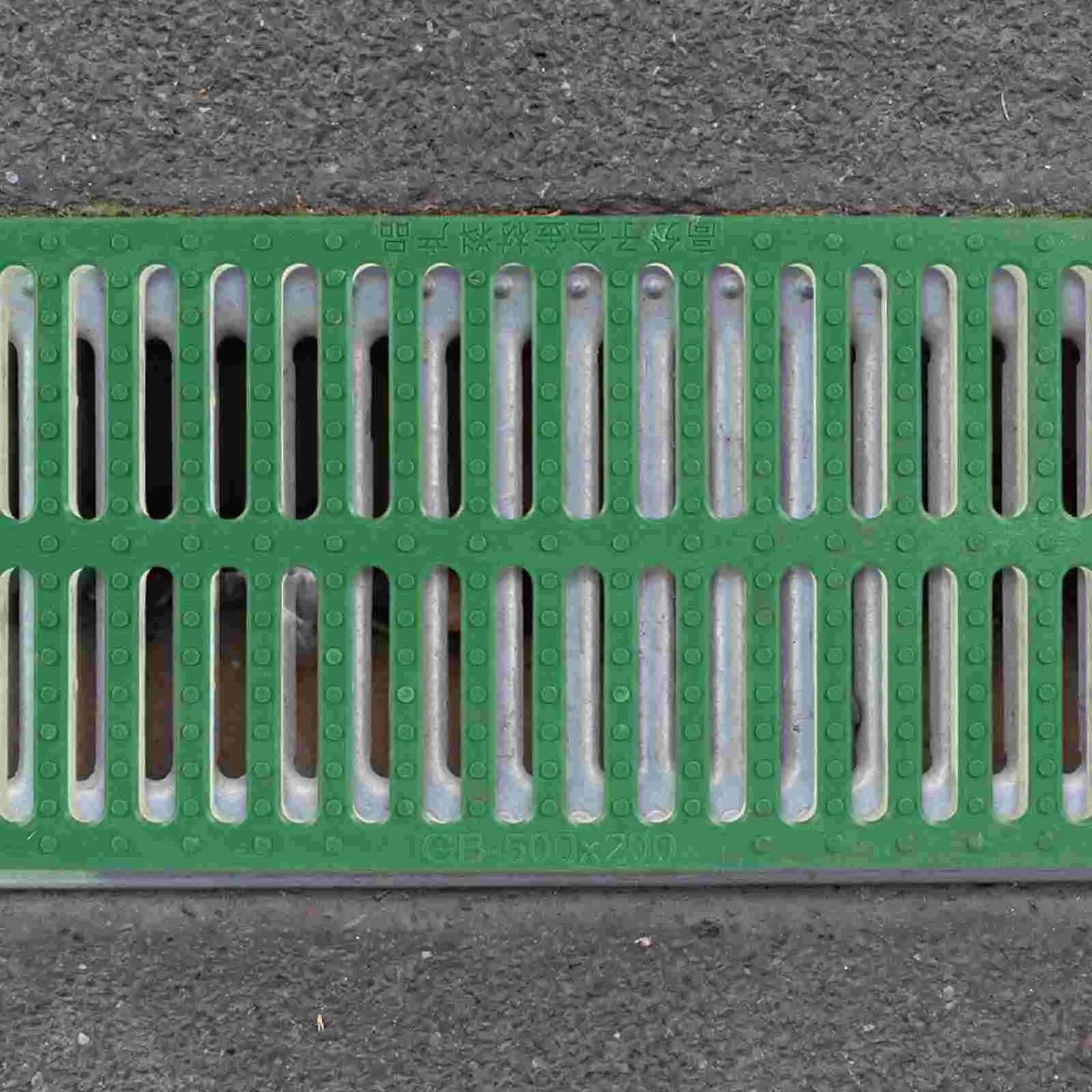 Filtro de calha para garagem e drenagem, plástico polímero, grelas complexas de esgoto