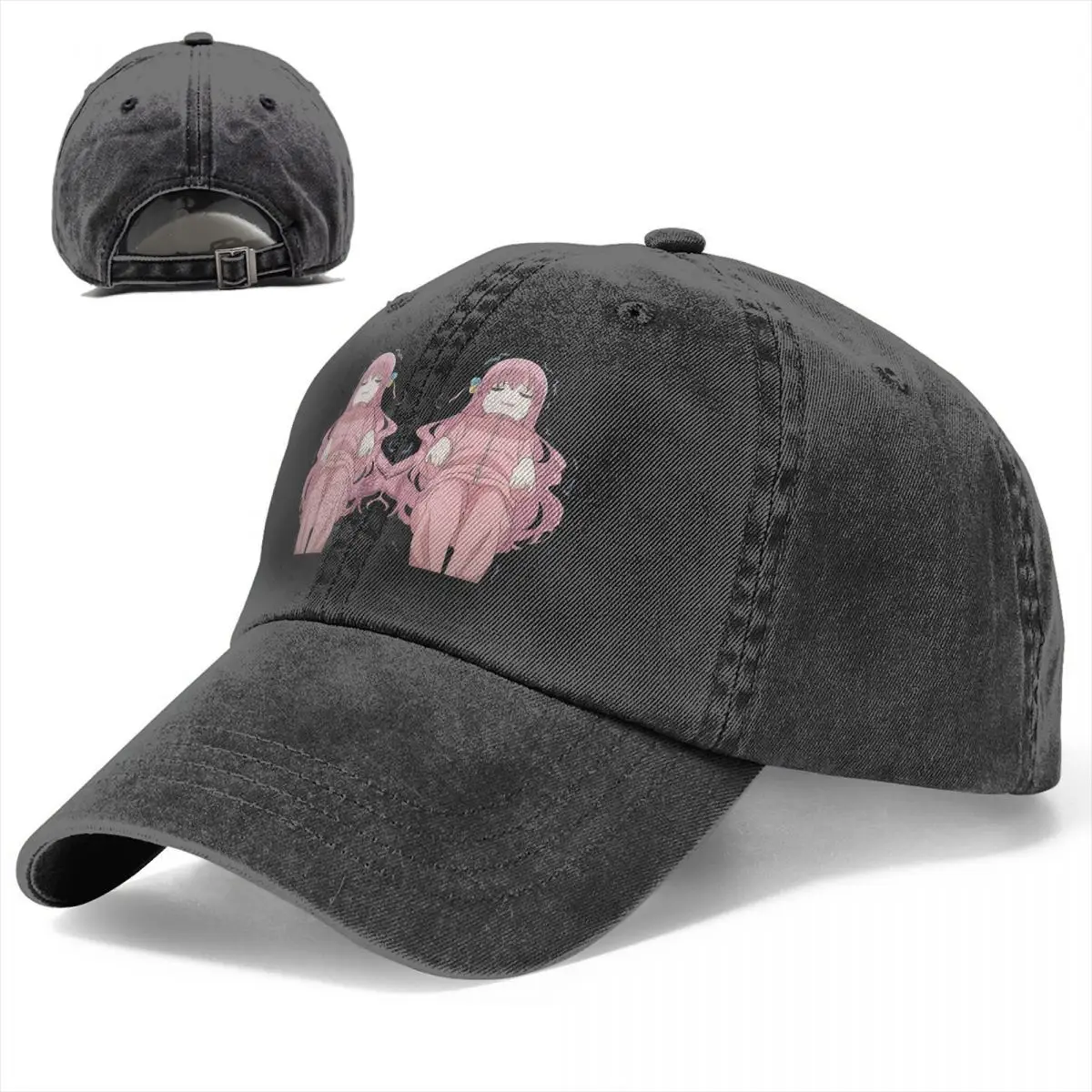 Summer Cap Sun Visor Japanese Music Anime Hip Hop Caps Bocchi The Rock Cowboy Hat Peaked Hats