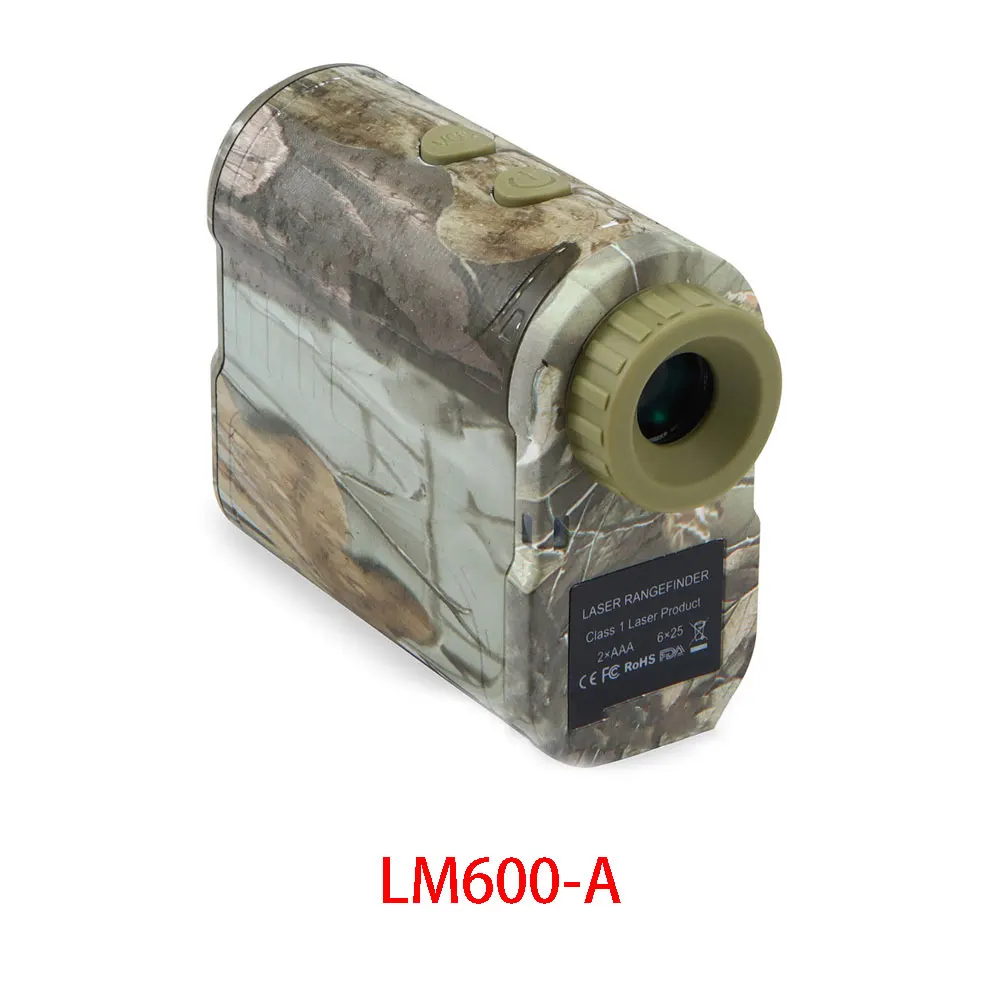 Laser Rangefinder Golf Laser Distance Meter Camouflage Golfer Range Finder Focus Fog Scanning Mode LM600-A LM600-C For Hunting