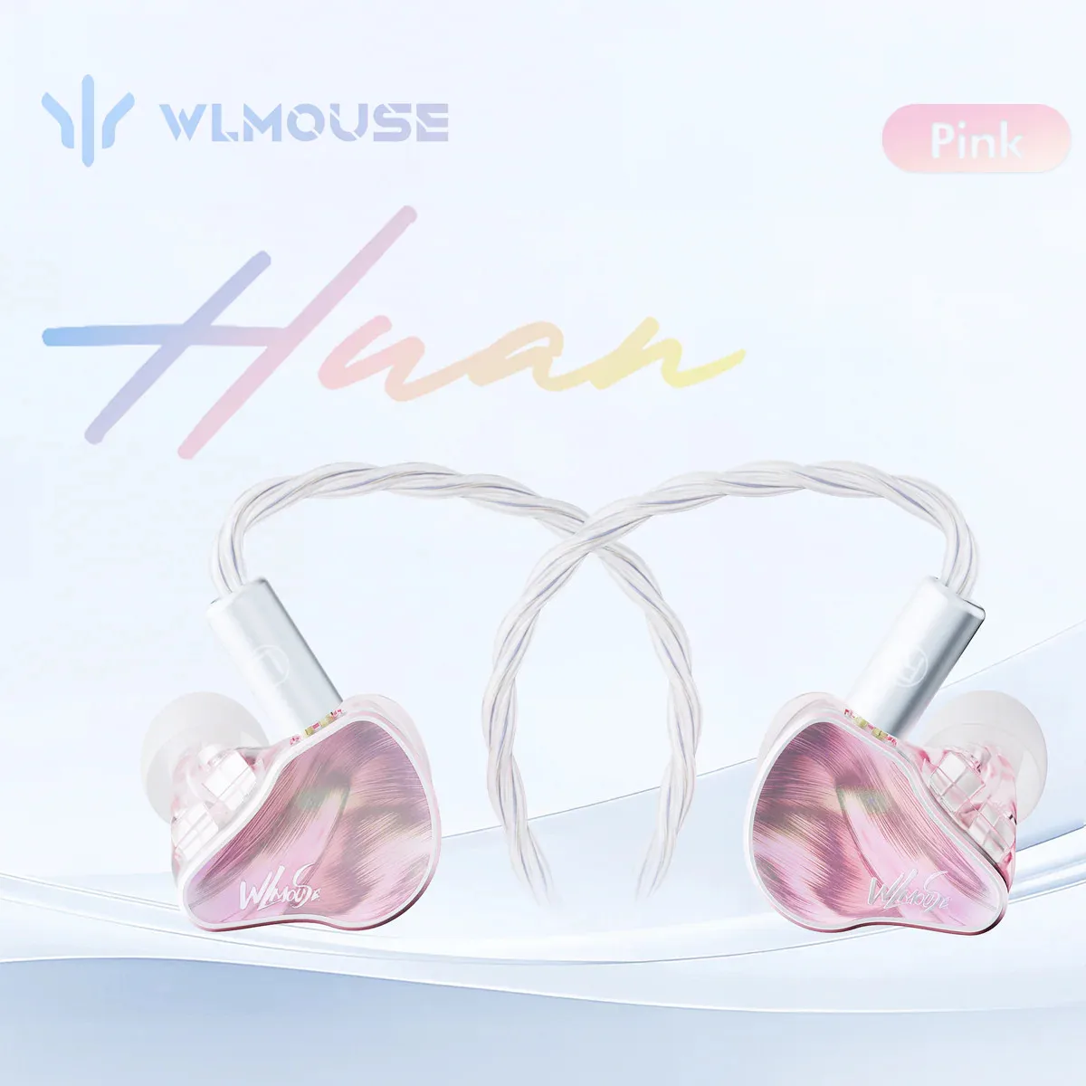 WLMOUSE HUAN IEM Earphone 1DD + 8BA Flagship Matrix with 3-Way