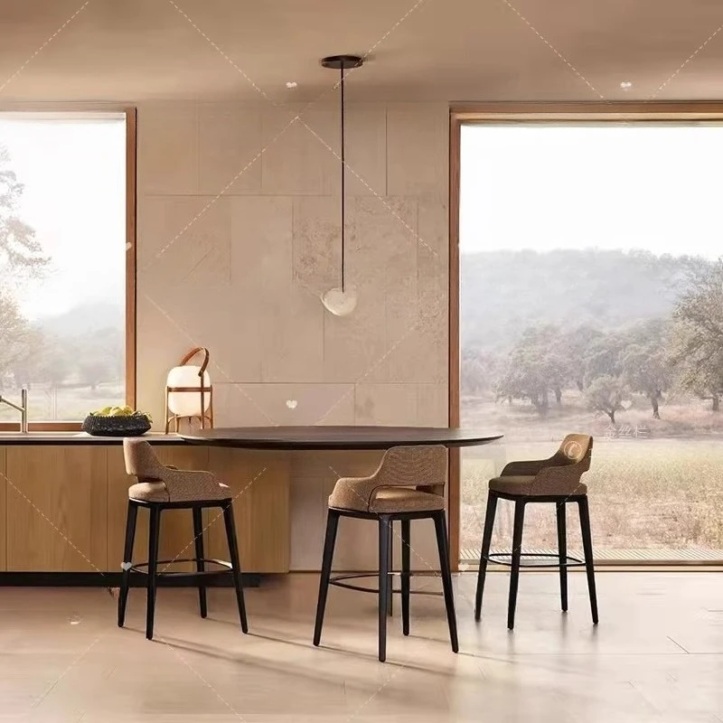 

Arm Cream Bar Chairs Height Accent Kitchen Living Room Restaurant Wood Bar Chairs Modern With Back Chaise Lounge Suite Furniture