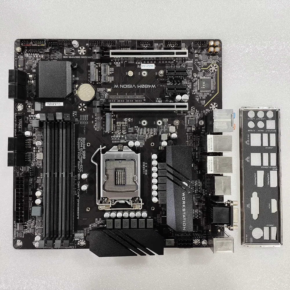 Workstation Motherboard For Gigabyte M.2 DDR4 LGA 1200 Support W-1200 W-1300 CPU PCIE 4.0 W480M VISION W