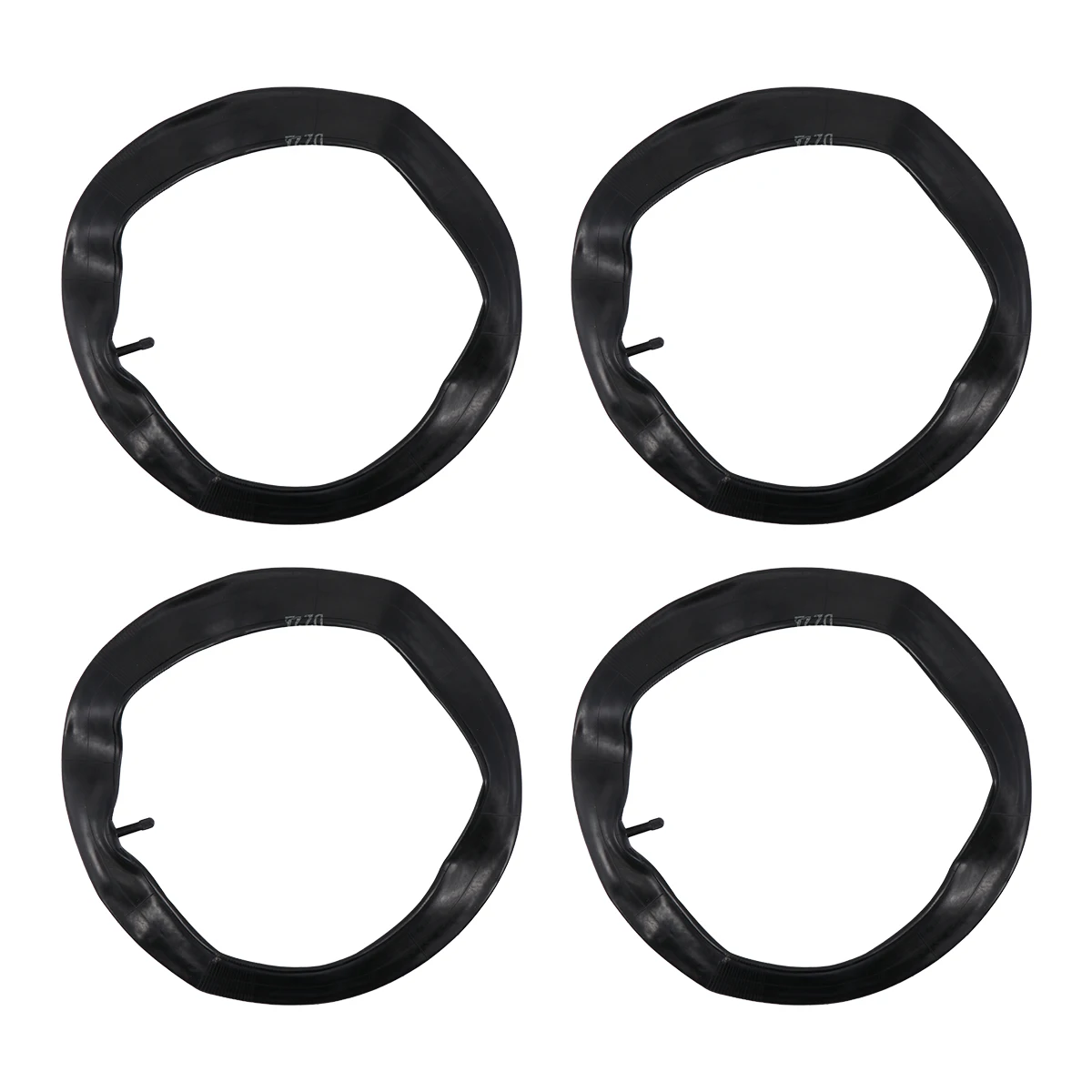 

4 Pcs Bicycle Inner Tube Set Replacement Accessories Repair Kits Black Child Puncture Wear Resistant Rubber Material Kids Bike