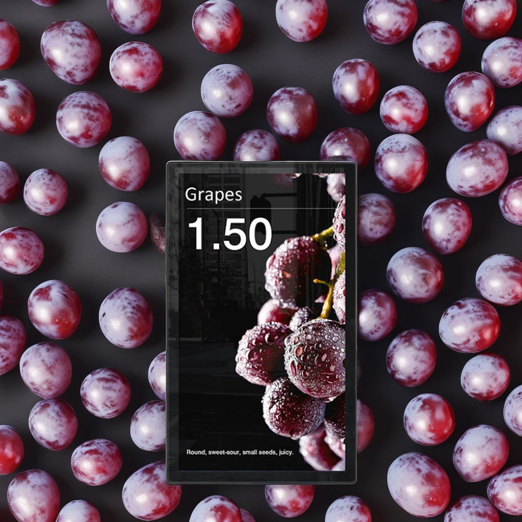 15.6-Inch full-color double-sided LCD digital price tag supermarket electronic advertising label