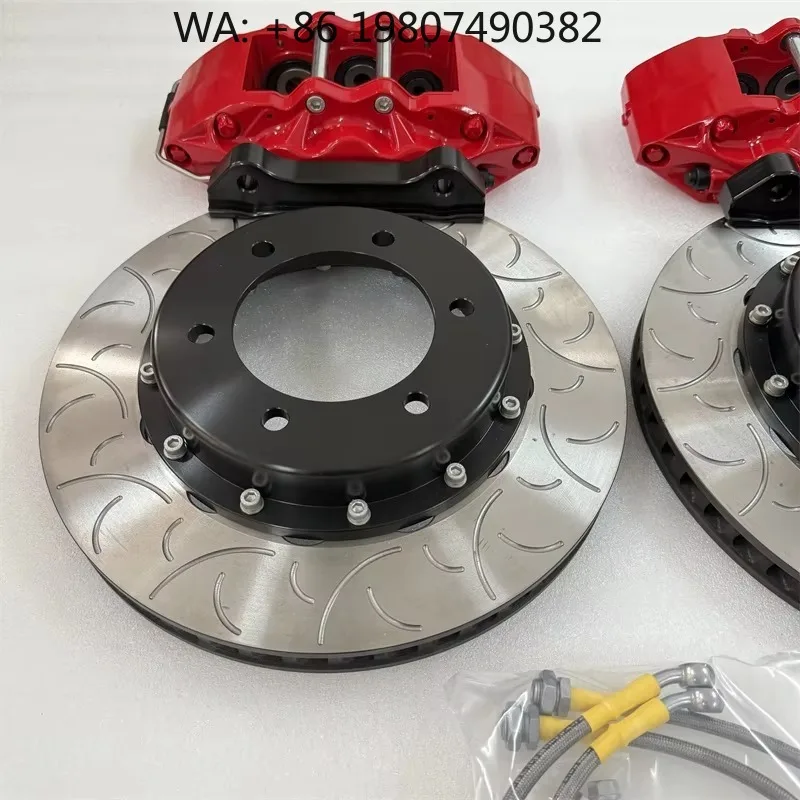 

355-405mm Multi Size 9040 Brake Disc Rotor Kit High Performance Racing 6 Piston Modified Caliper System For Modern Performance C