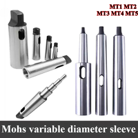 Morse Spindle MT1 MT2 MT3 MT5 Spindle Extended Variable Diameter Drill Sleeve Morse Variable Diameter Drill Sleeve Guide Sleeve