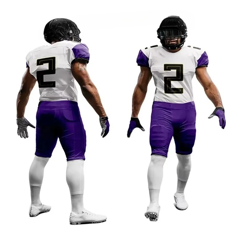 أطقم كرة قدم أمريكية عالية الجودة، زي اللاعب والمدرب