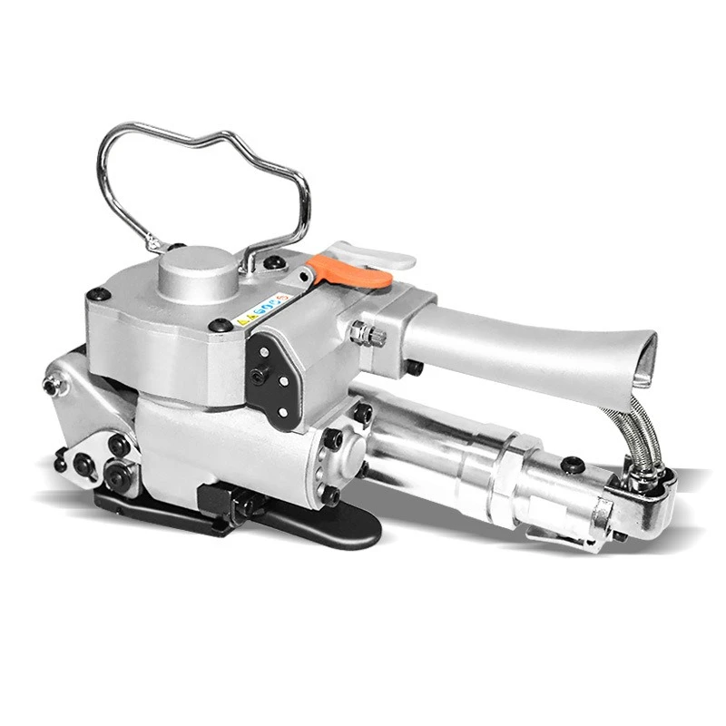 

Pneumatic baler Manual hot melt PET plastic steel belt strapping machine Automatic packaging machine