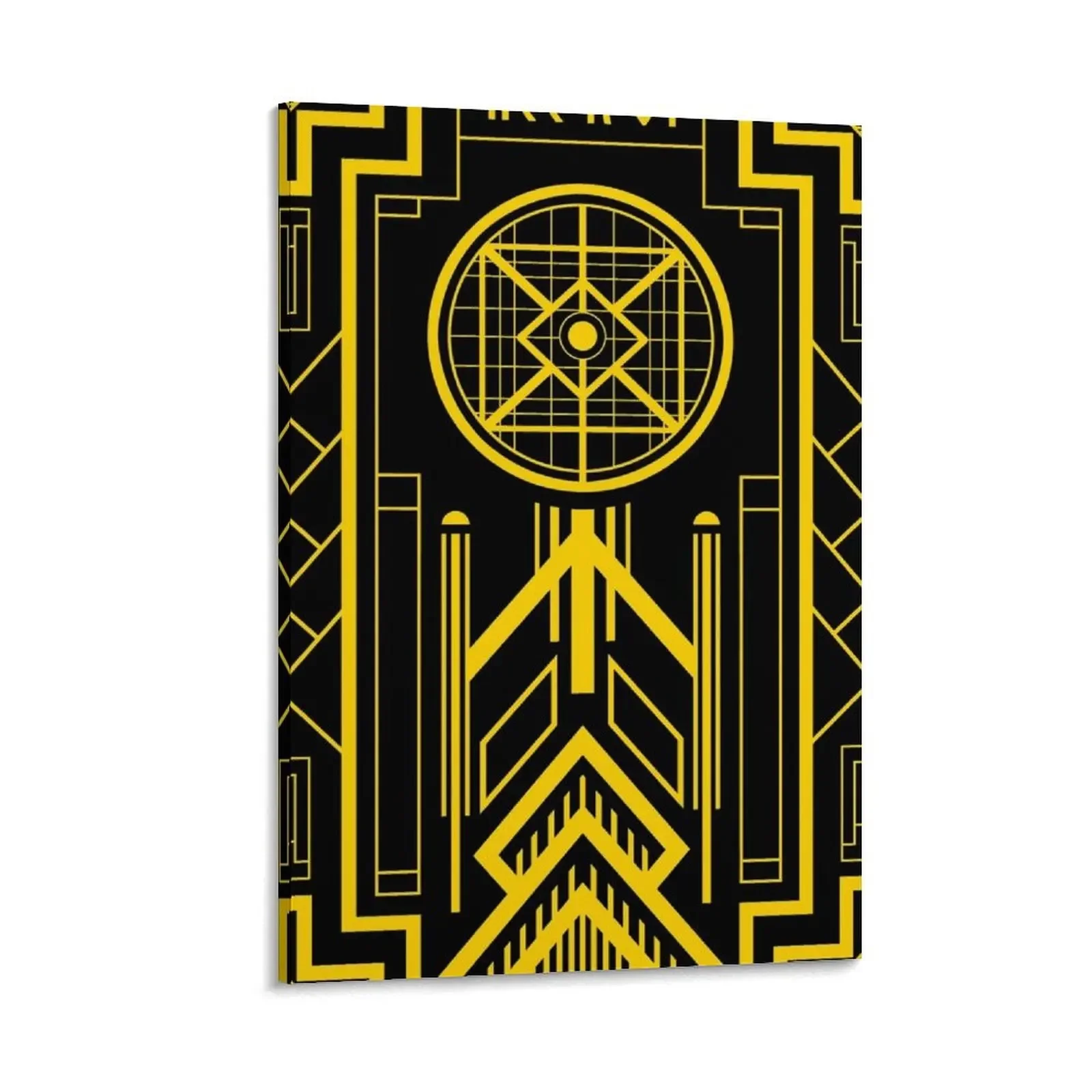 

Star Trek - Art Deco Enterprise Canvas Painting decorative wall poster home decoration luxury room decorations aesthetic