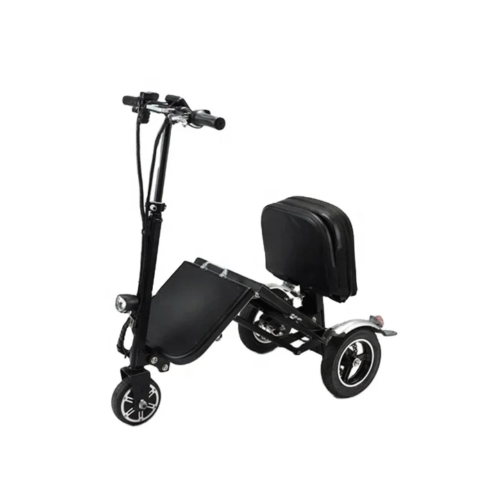 

Handicapped Mobility 3 Wheel Electric Motorcycle City Electric Scooter Lightweight Folding Scooter