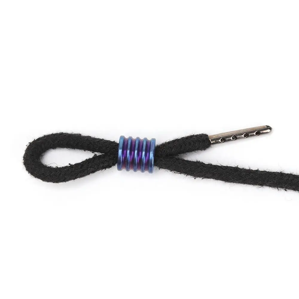 High Quality Titanium Alloy TC4 Knife Beads 11*13mm 7 Styles Outdoor Knife Lanyard Beads Paracord Rope Knife Beads
