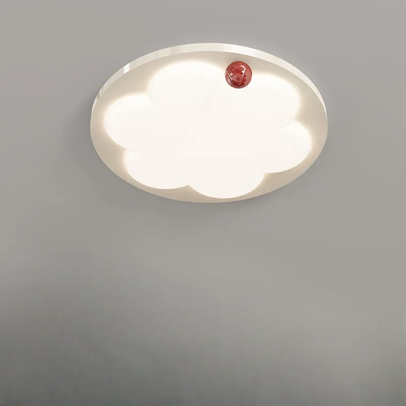 Full Spectrum Bedroom Ceiling Light Modern Roundness Petal Study Ceiling Light Bedroom Indoor Lighting Lampara De Techo FYCL