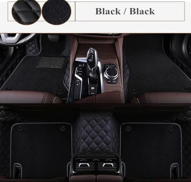 

Custom special car floor mats for Jeep Grand Cherokee WL 2026-2022 Best quality rugs waterproof double layers carpets