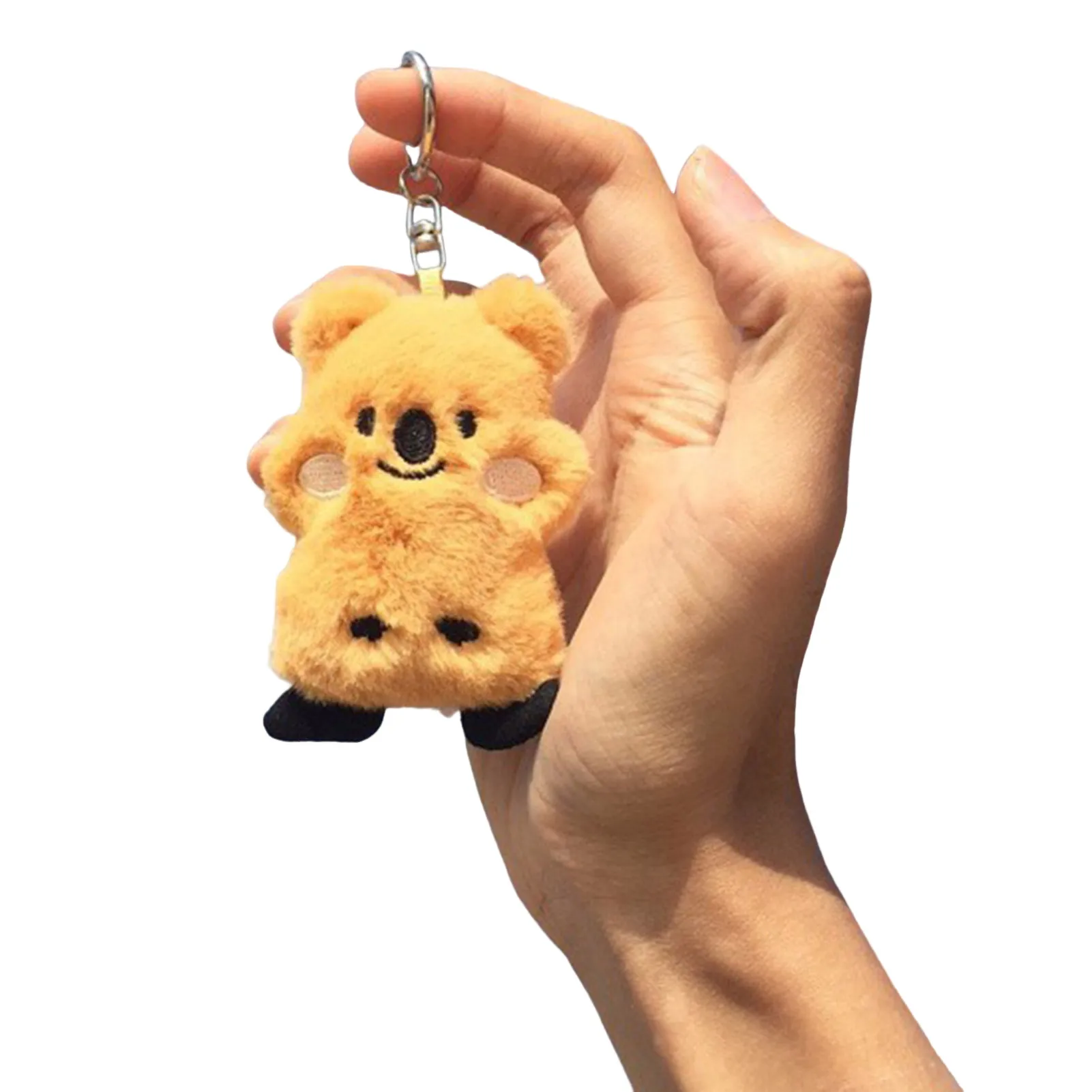 

Kangaroo Doll Pendant Keychains Stuffed Cartoon Model Pendant for Birthday Anniversary Gifts