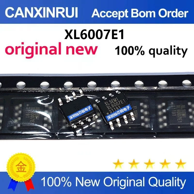 (5-100pieces)Brand new original XL6007E1 XL6007 SMD SOP8 Boost DC-DC Converter Chip