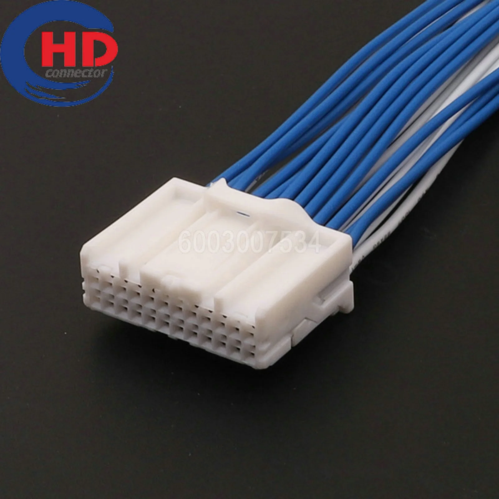24 Pin Connector Unsealed Series Female Connector Cable Plug Motorcycle Electrical Harnesses Wiring Harness 6098-5283