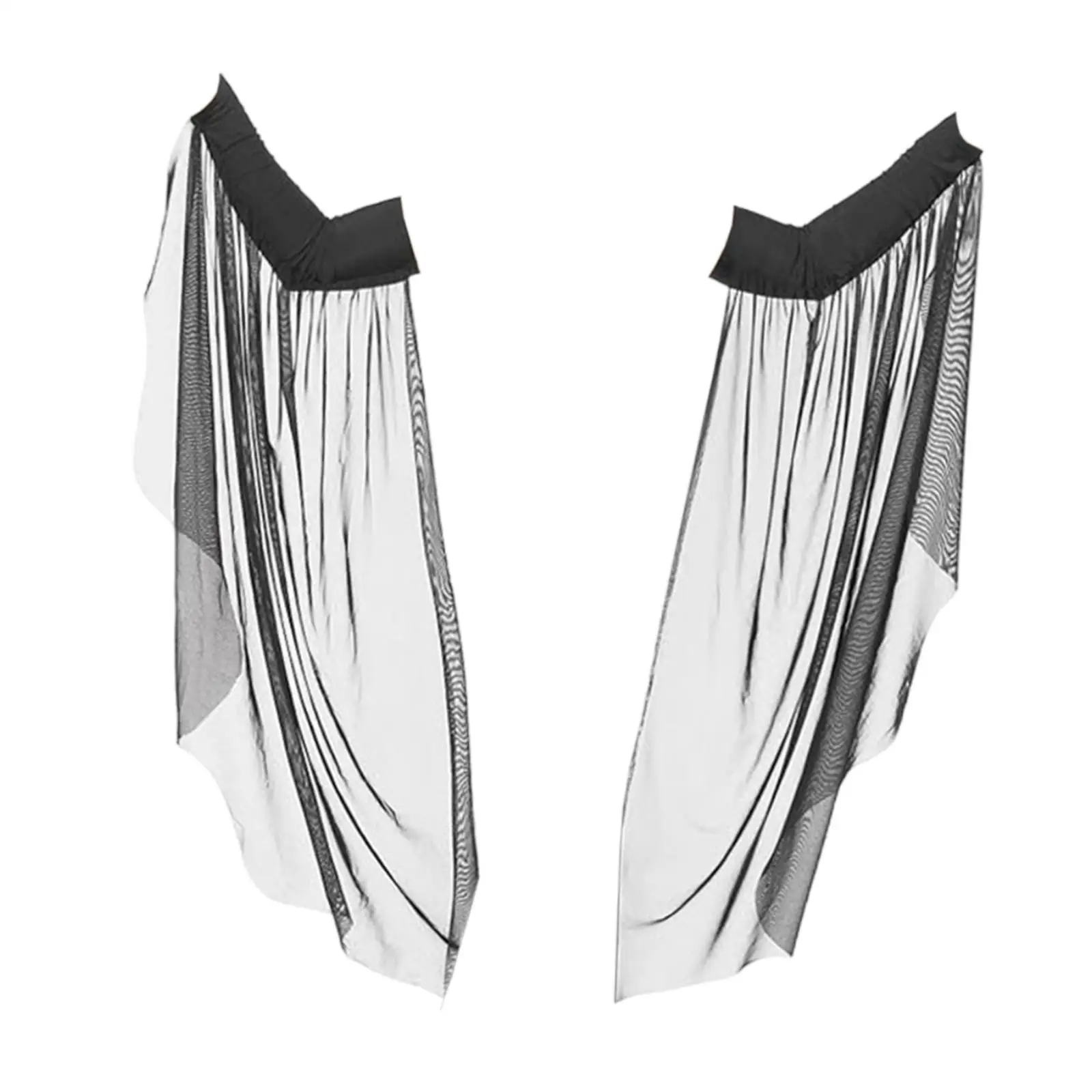 Hexe Mesh lange Ärmel Halloween schwarz Cosplay Kostüm Ärmel für Performance