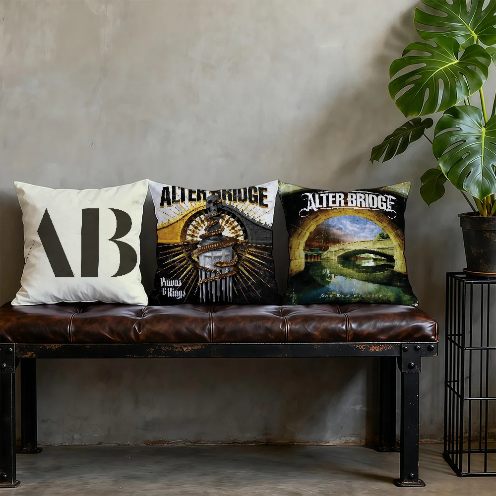 Cushion Cover Square Decorative A-Alter Throw Pillow Rock Case Sofa Bed Living Room Band B-Bridge Album 2026 Anniversary Gifts view 4