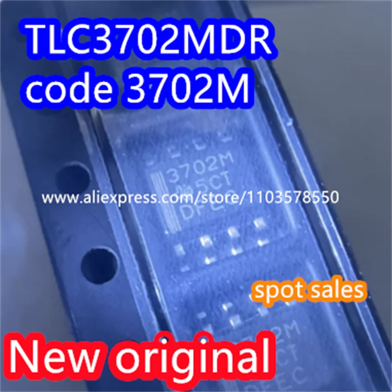 5PCS  100% brand new original TLC3702MDR TLC3702M TLC3702 silk screen 3702M patch SOP-8 comparator IC chip