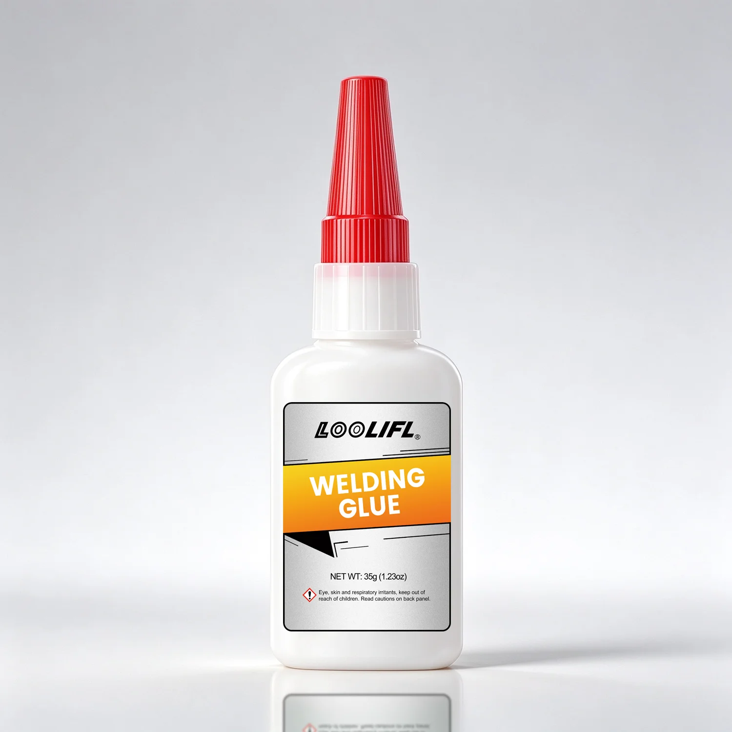 Super glue 35g, transparent and glue, suitable for cracked toys, plastic shells, miniature models and small family maintenance.
