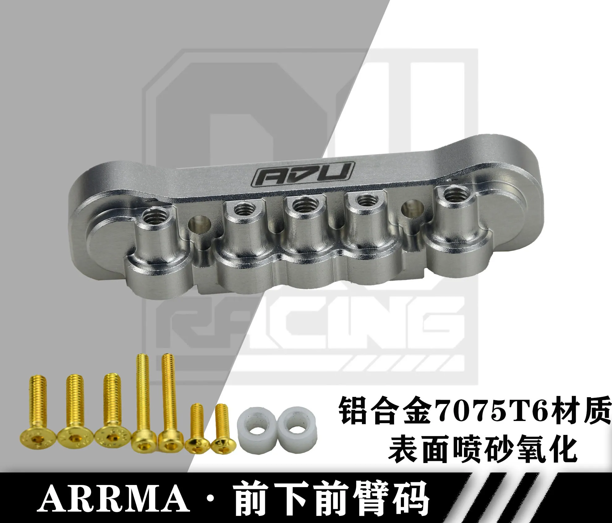 Aluminum Front Lower Hinge Pins For Arrma 1/7 MOJAVE EXB 6S 1/8 KRATON OUTCAT TALION RTR