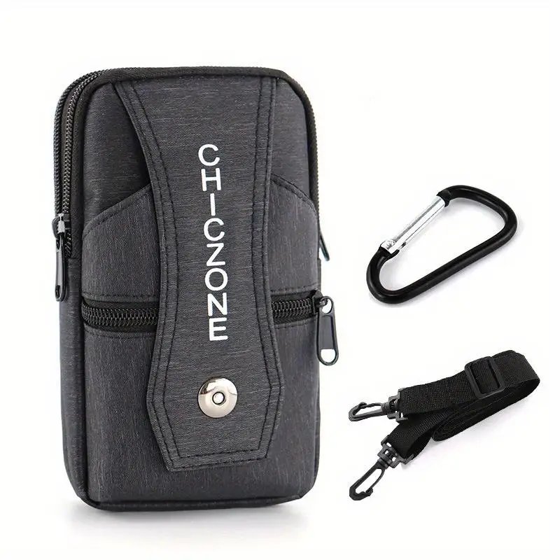 مقاوم للماء المرأة الخصر حقيبة محفظة طبقة واحدة/مزدوجة في الهواء الطلق التكتيكية الخصر حزمة مراوح مع حزام الرجال الهاتف الحقيبة للجنسين المحافظ #5