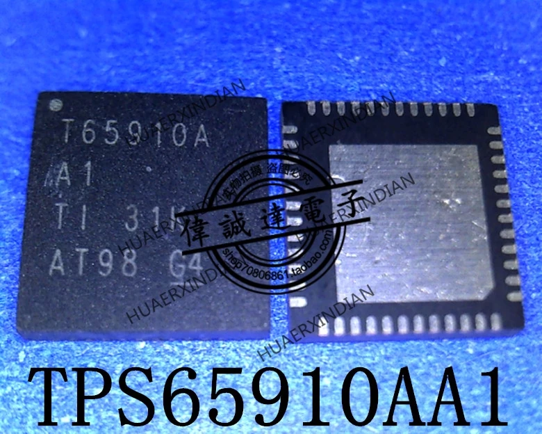 

Новый оригинальный TPS65910AA1RSLR TPS65910AA1 Тип T65910A QFN48