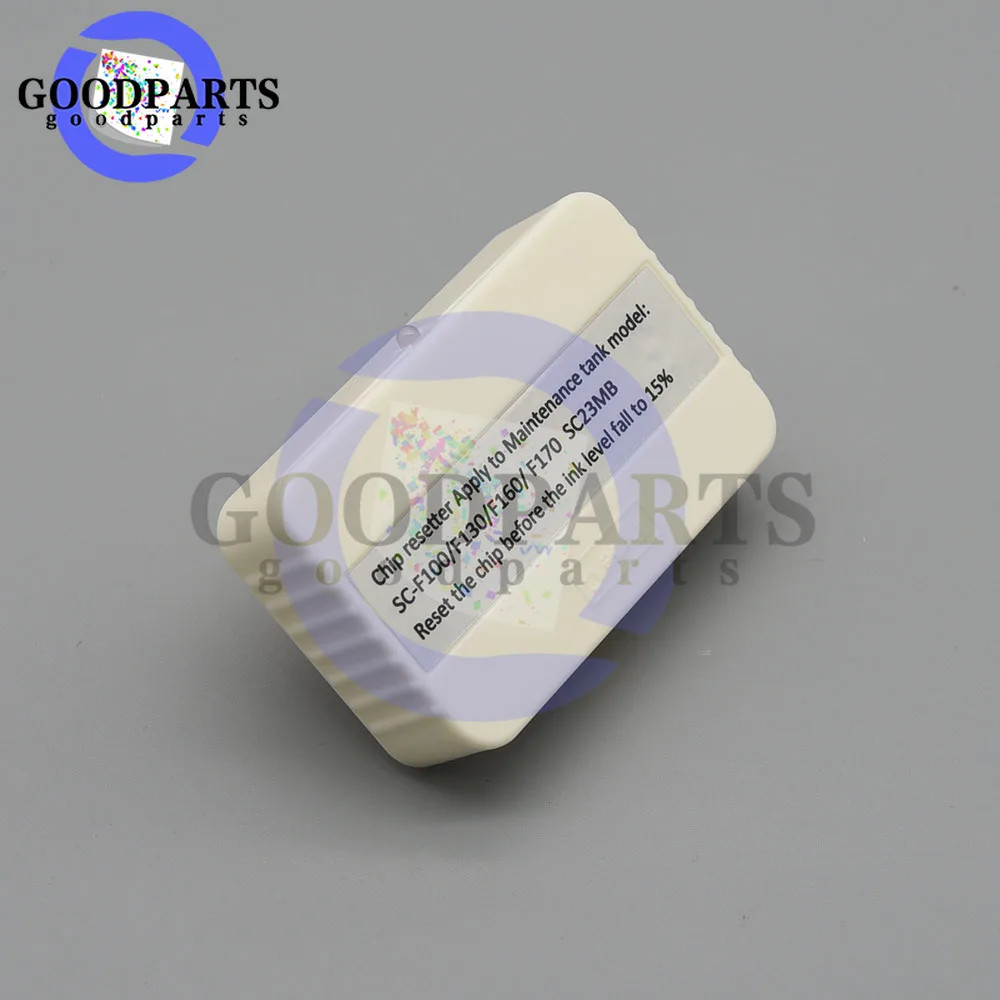 SC23MB Maintenance Tank Chip Resetter support for Epson SureColor F170 F100 F130 F160 SC-F100 SC-F130 SC-F160 Printer