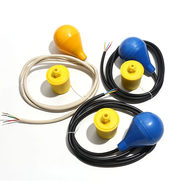 1PC Anti-corrosion Float Liquid Level Controller Liquid Level Float Switch YZA-5 Bulb Float 2/3/4/5/10M -10-65℃