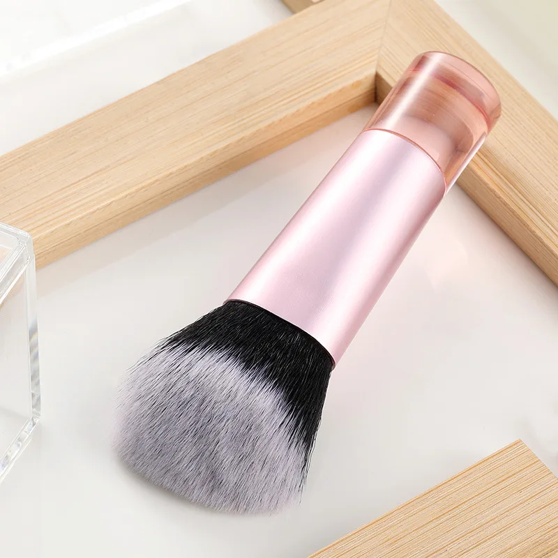 3pcs Mini Short Portable Makeup Brush Set Blush Contouring Brush Foundation Brushes Loose Brush Cute Make Up Brushes Beauty Tool