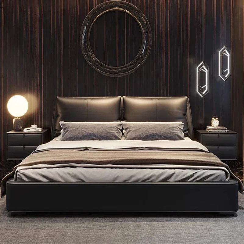 

Luxury Sleeping Bed Bedroom King Size Modern Sofa Platform Massage Bed Princess Design Letto Matrimoniale Lounge Suite Furniture