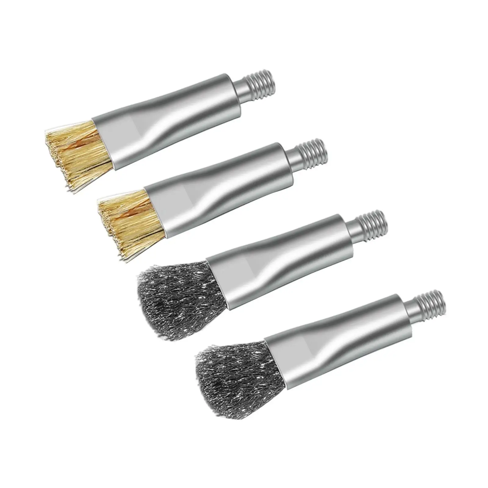 4 Pieces Antistatic Brush Replacement Head Phone Motherboard Cleaning Brush Professional Lightweight Multipurpose Accessories