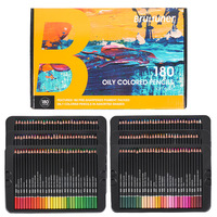 Professional Oil Colored Pencils 72/120/180 Colors Artist Pencils Set for Coloring Book Sketching Drawing Art Supplies