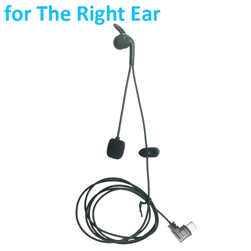 Für EJEAS V4 Plus V6 PRO+ Motorradhelm-Headset-Zubehör Typ-C-Schnittstelle In-Ear-Kopfhörer V4C PLUS V6C PRO+ – Detail 8