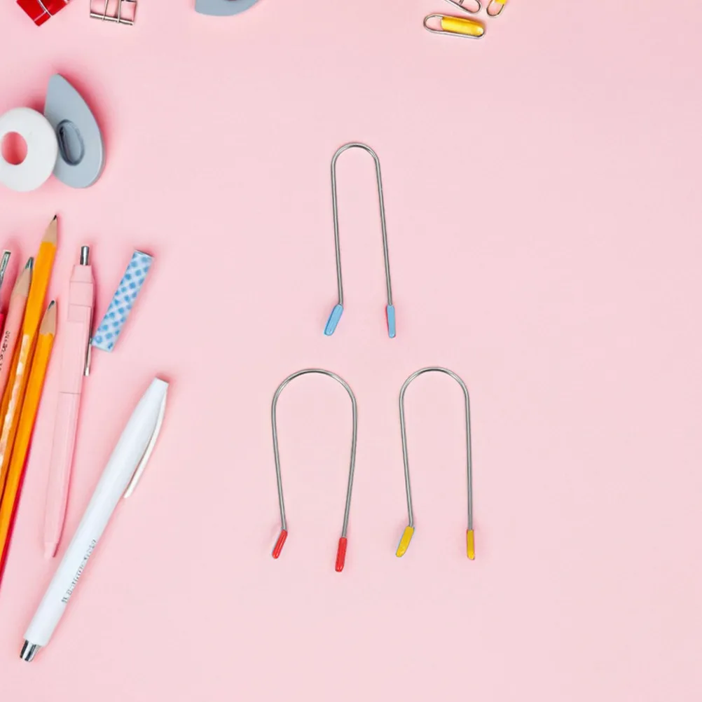 

48 шт. Зажимы для термороликов: сменные, прочные фиксирующие шпильки для термобигудей U-образной формы, подходят для тонких и густых волос, бережное ежедневное использование