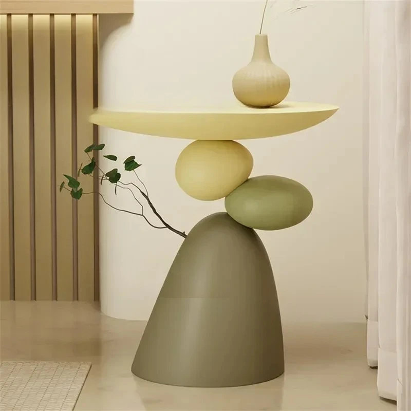 Nordic Simple Resin Coffee Table Home Sofa Coffe Tables Hotel Conference Room Creative Mini Tables  Living Room Furniture Z