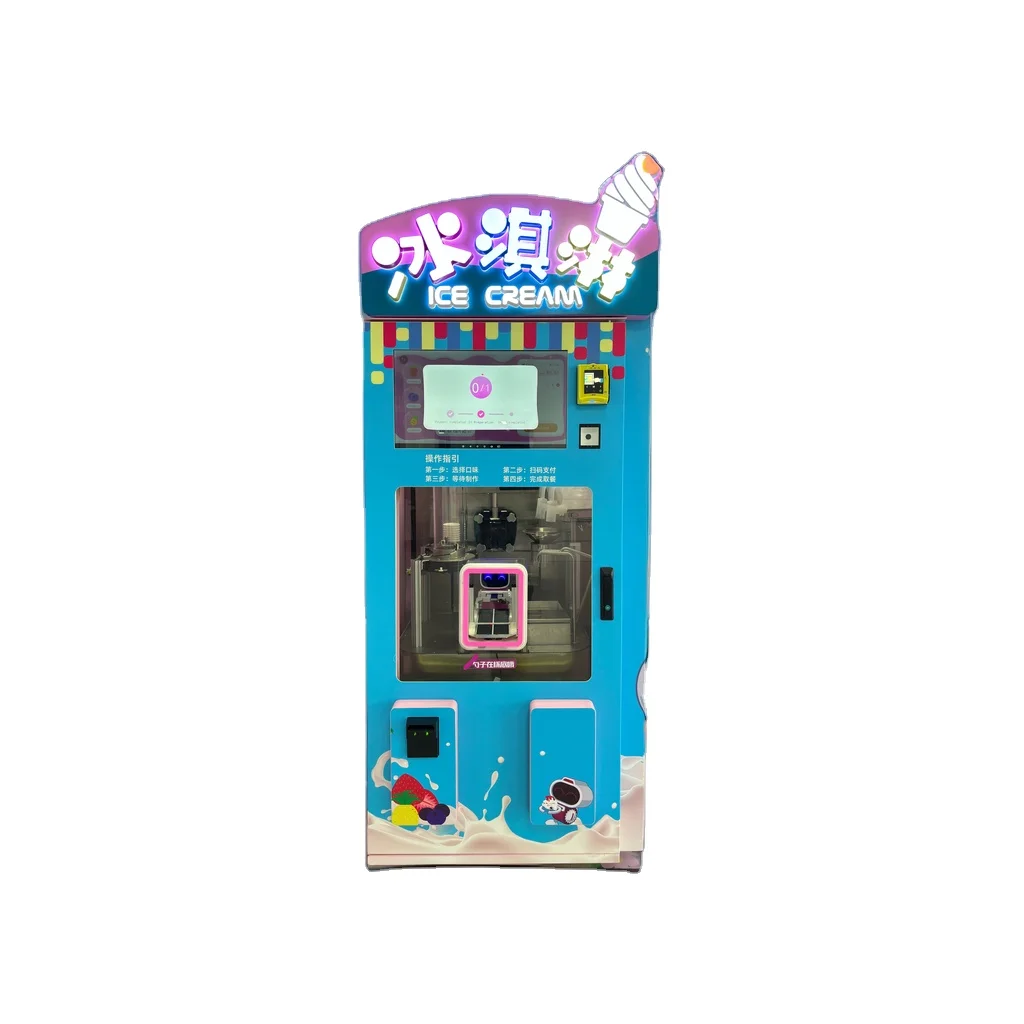 Smart Smoothie Vending Machine Automatic Ice Slush Machine