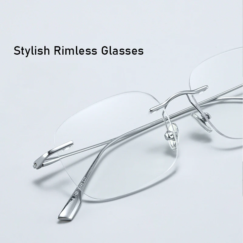 جديد بدون شفة مكافحة نظارات الضوء الأزرق للنساء مصمم أزياء الرجال الضوء الأزرق حجب الكمبيوتر حملق العصرية مكتب التبعي #4