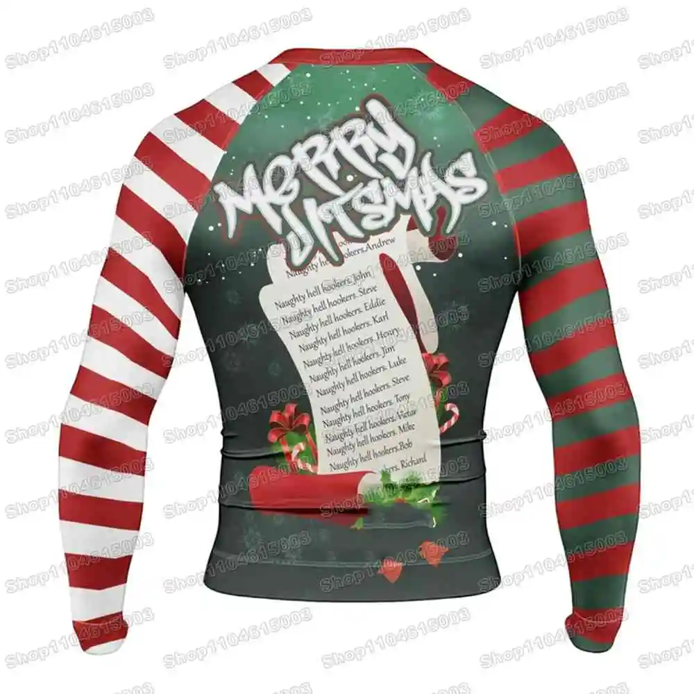 Popular Gladiator Rash Guards Surfing Jersey Beach Trousers Swimwear Diving Gym Long sleeves MMA BJJ Men Jiu Jitsu Fitness Sets view 3