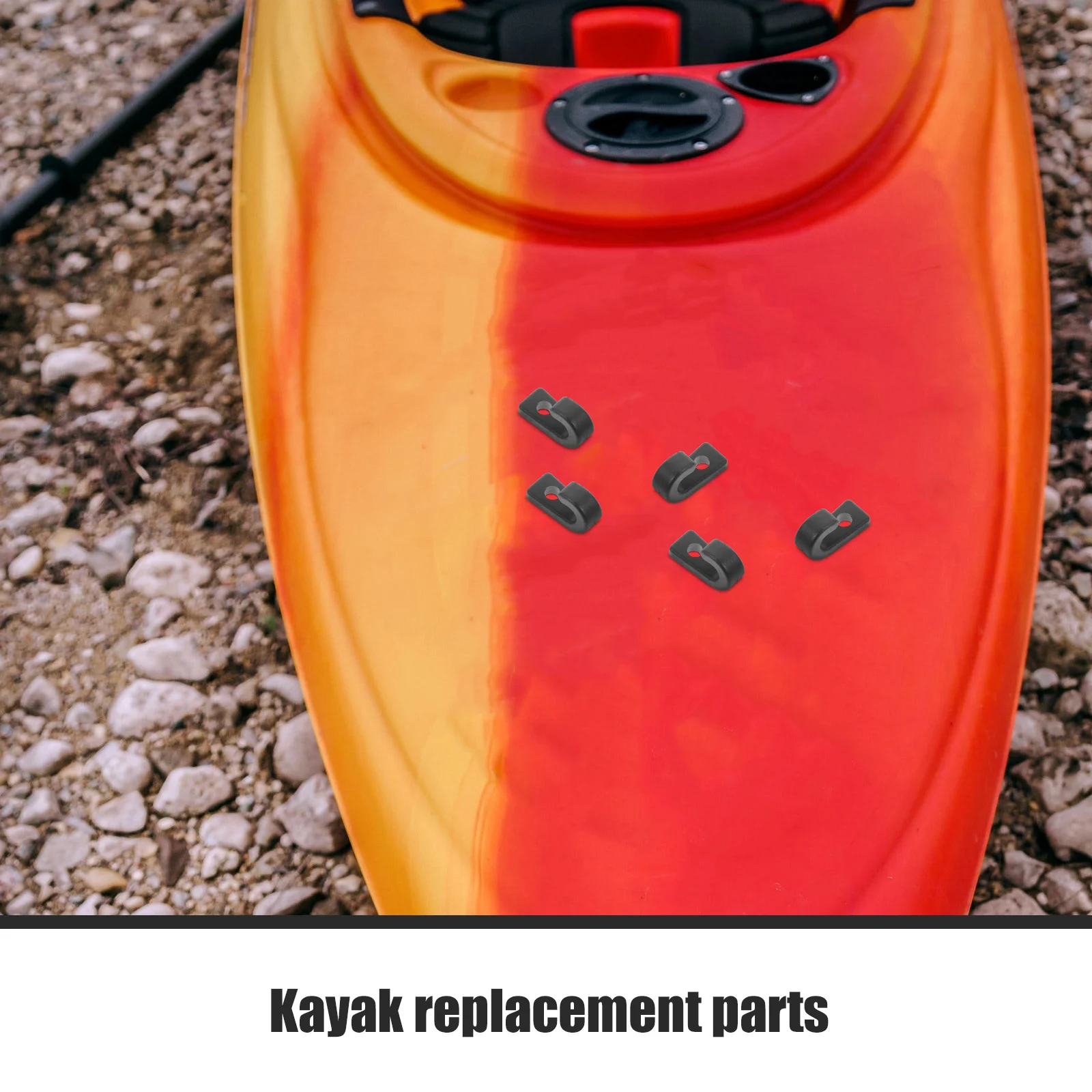 

10pcs Kayak Accessories Lightweight Jshaped Hook Durable PP Small Canoe Hook MultiFunction Bungee Lashing Outdoor Kayaking Boat