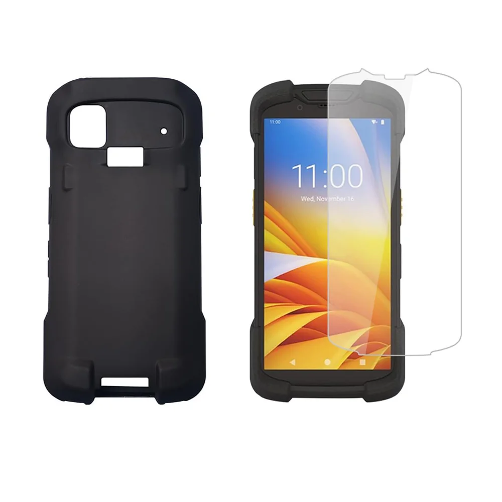 Soft protective case cover Scratch Resistant Protective Film Glass Screen protector for Zebra TC78 TC73