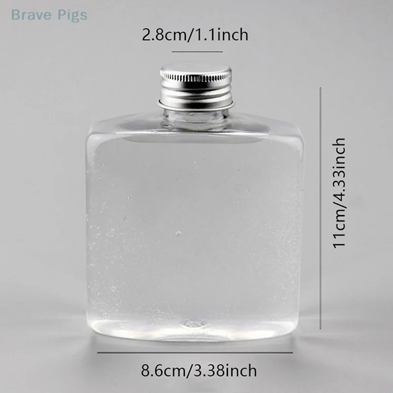 250ml Water Bottle With Lids Cap Drinks Plastic Storage Containers Drinking Water Bottles