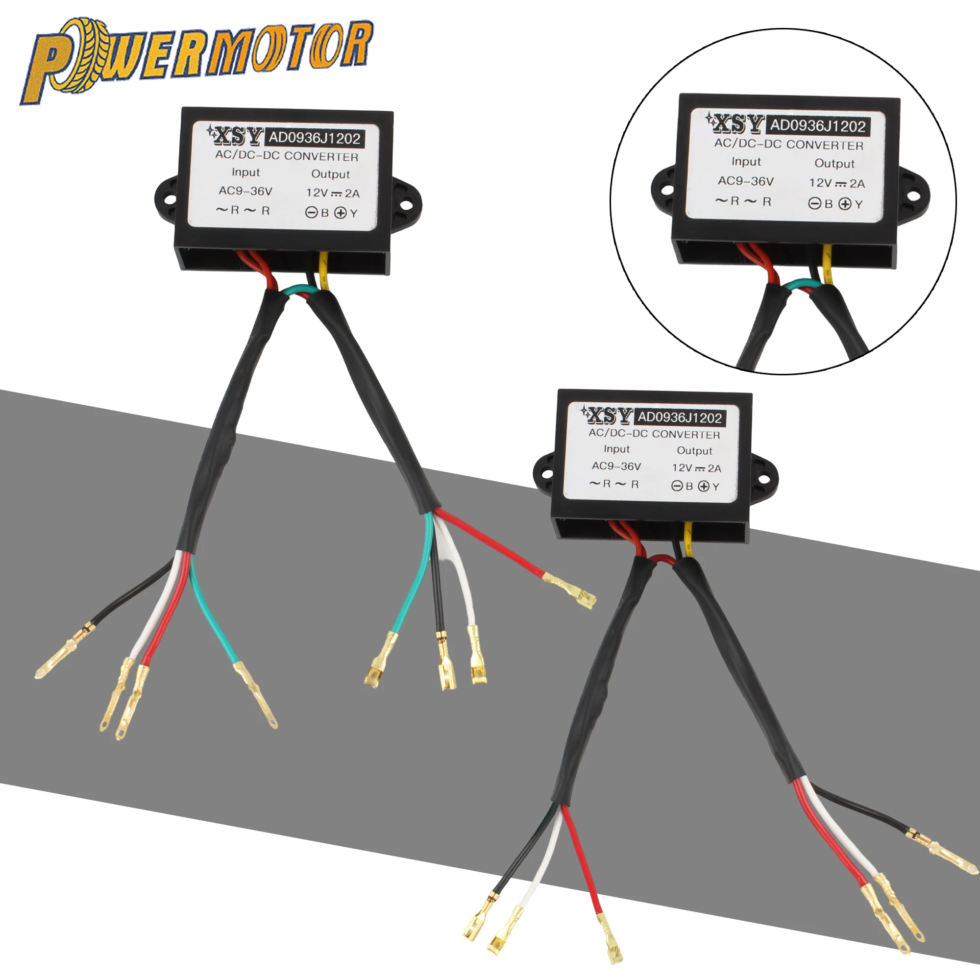 

9-36V to DC 12V Power Supply Module Motorcycle Modified Converter AC DC Buck Converter AC DC Step Down Power Supply Module Step