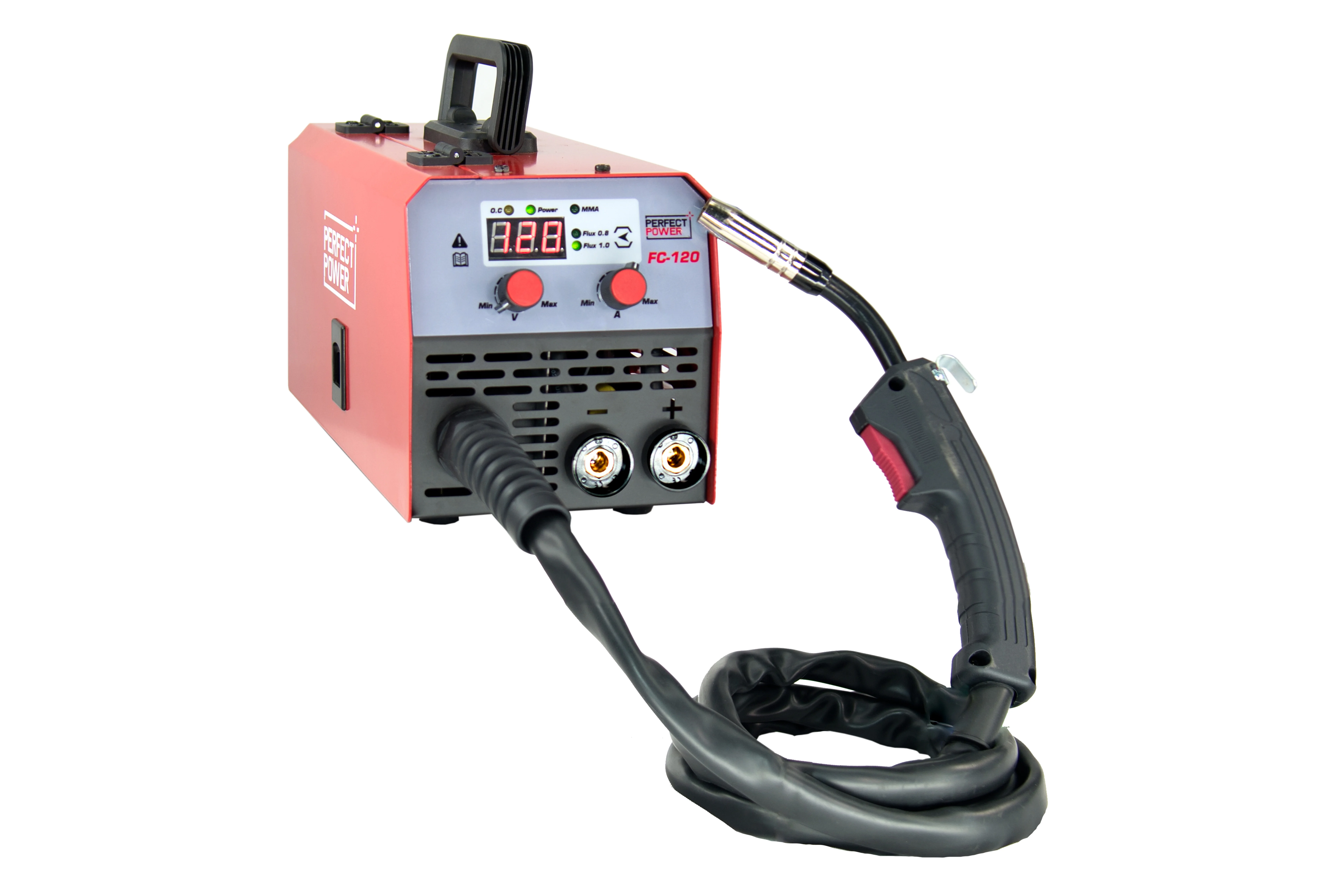 Manual Metal Arc Maquina De Solda Mig Multifunctional Welder Mig Welding Machine No Gas FC-120 Gasless Flux Cored Wire Welder