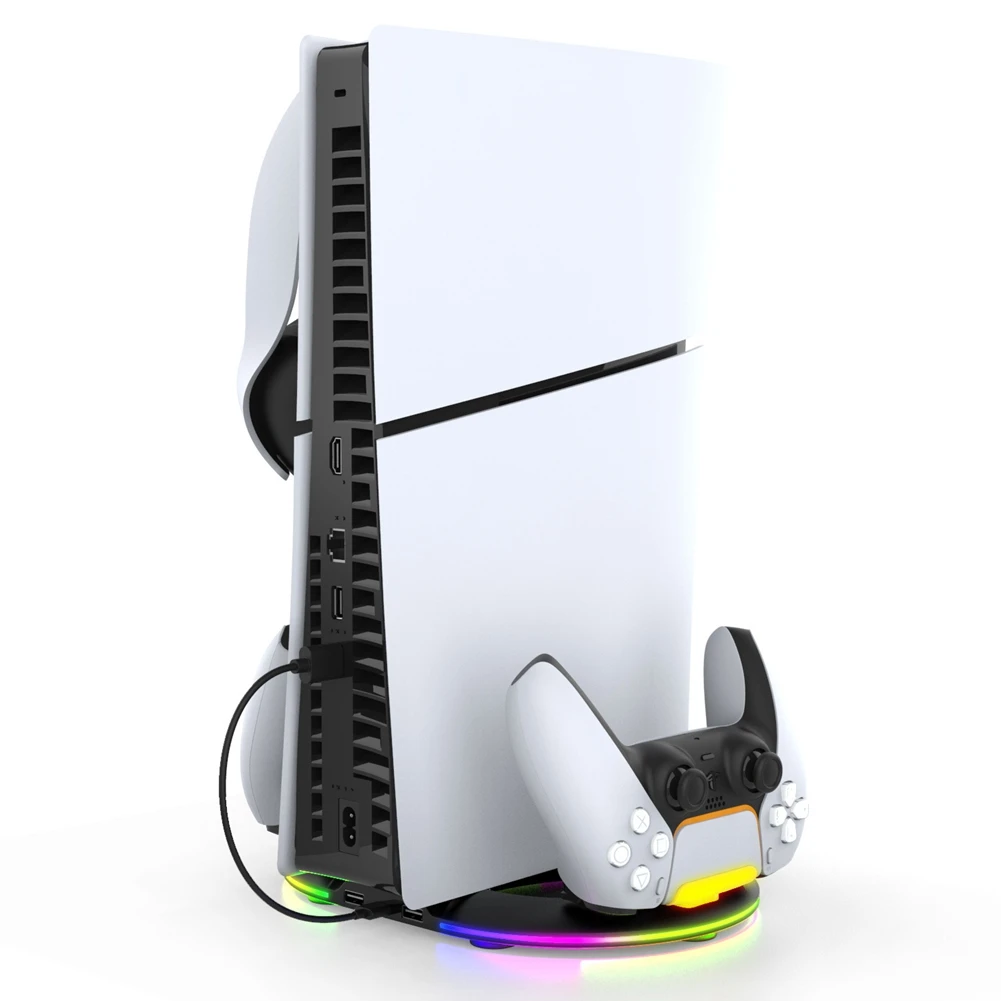 PS5Slim 게임 콘솔 범용 모델,A용 ADEGBO-향상된 ipega 게임패드 홀더