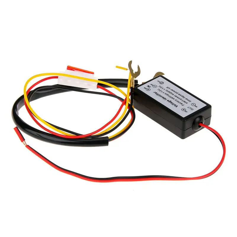 Auto LED DRL Controller Auto Car LED Daytime Running Light Relay Harness Dimmer on/Off 12-18V fendinebbia Controller luce di ritardo