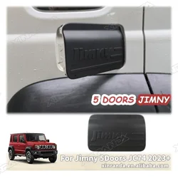 Jimny 5 Doors Fuel Filler Tank Cover Oil Cap Cover Decoration Stickers Accessories for Suzuki XL Jimny JC74 2023 2024 2025