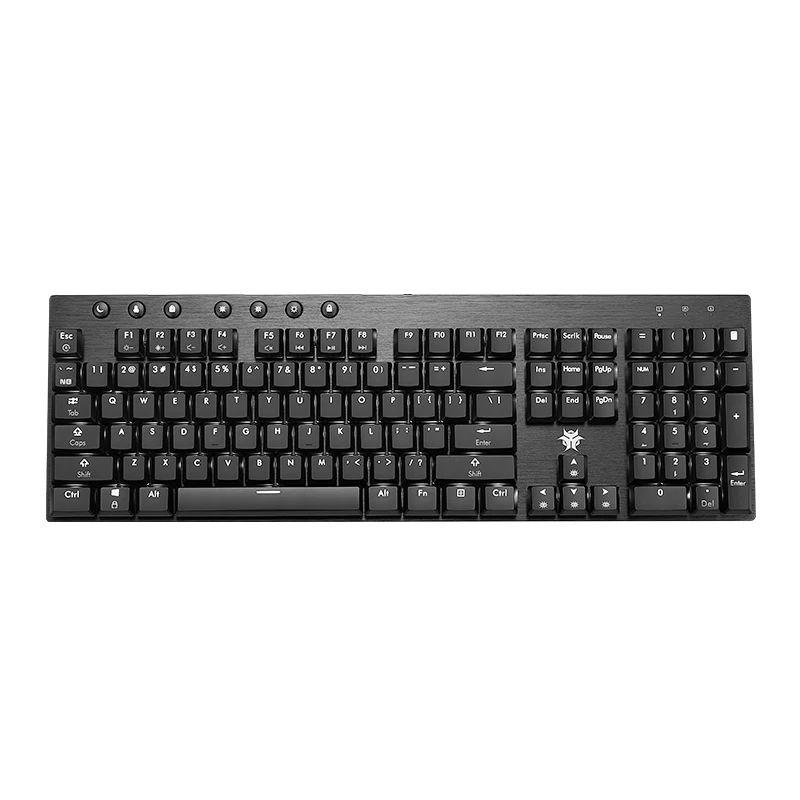 Hexgears GK1701 Mechanical Keyboard - Ergonomic Low Profile Gaming Keyboard - Kailh Box Clicky Switch Keyboard