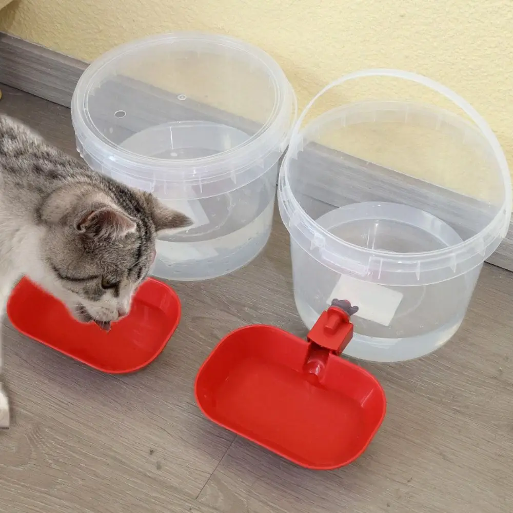 

Portable 3L Automatic Pet Water Dispenser Large Capacity No Plug Needed Cat Dog Water Bowl Auto Shut-Off Dog Drinking Fountain